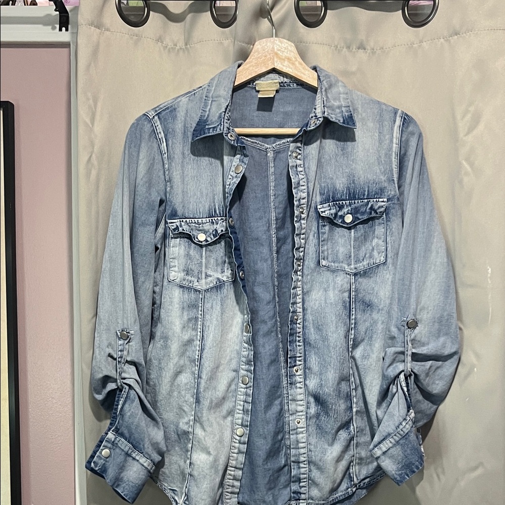 Daytrip Light Blue Denim Shirt